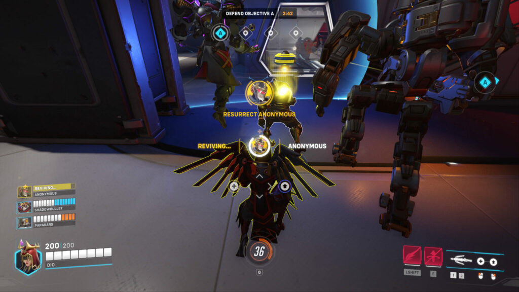 How to revive fallen  teammates in Overwatch 2 Starwatch
