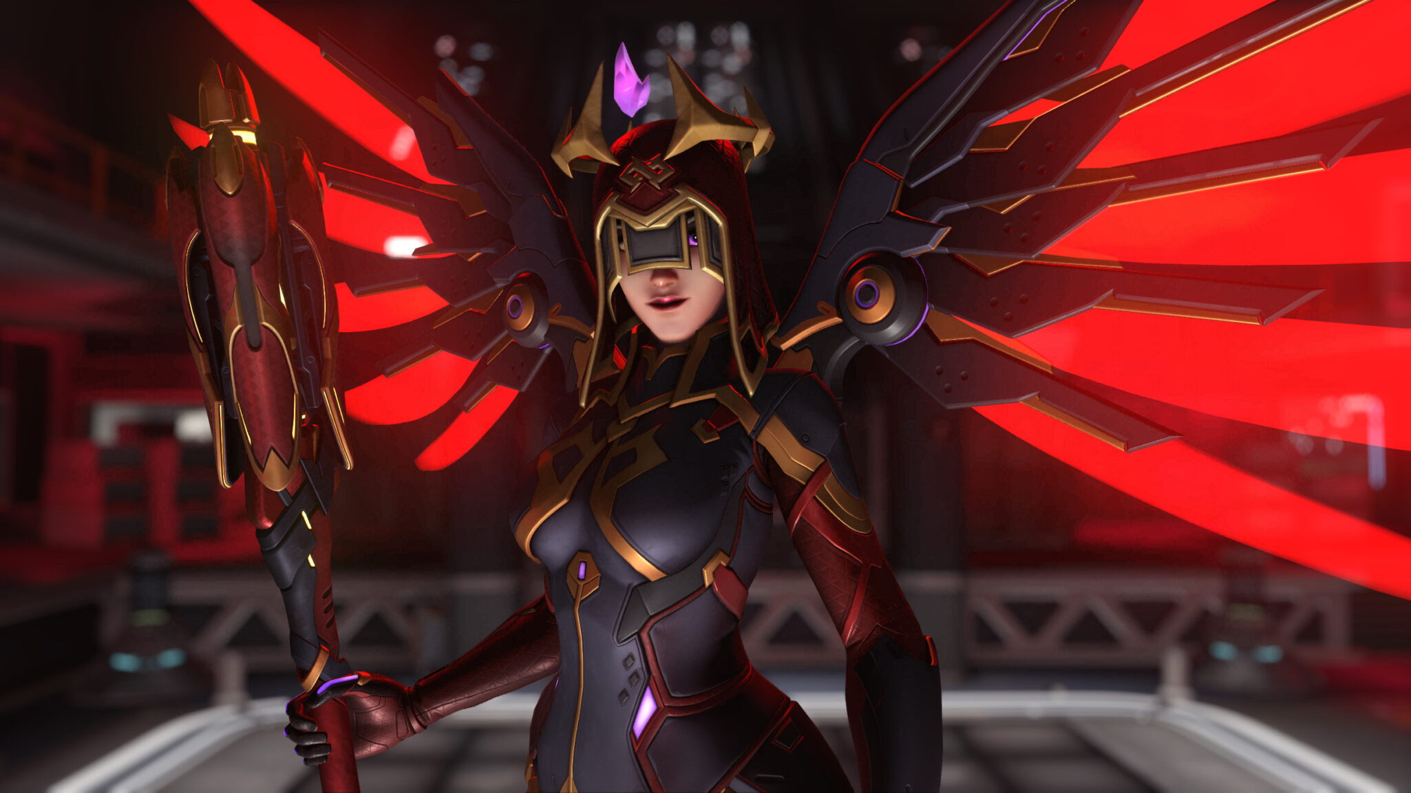 Infinite Seer Mercy skin