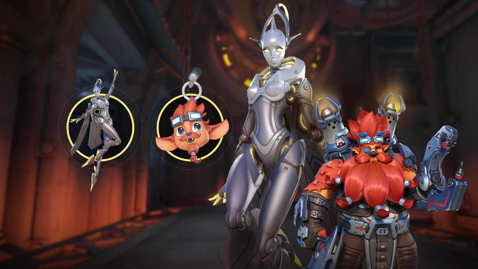 3CH-0 Echo and Starship Engineer Torbjorn