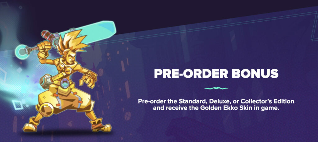 Pre-order bonus skin for Convergence - image via Convergence Game official site