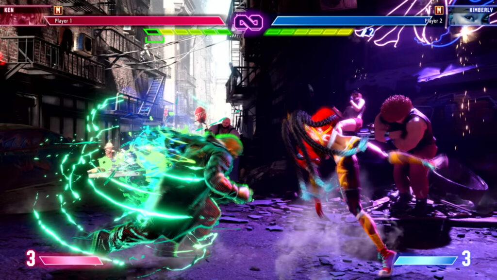 Drive Rush screenshot in the Street Fighter 6 Open Beta