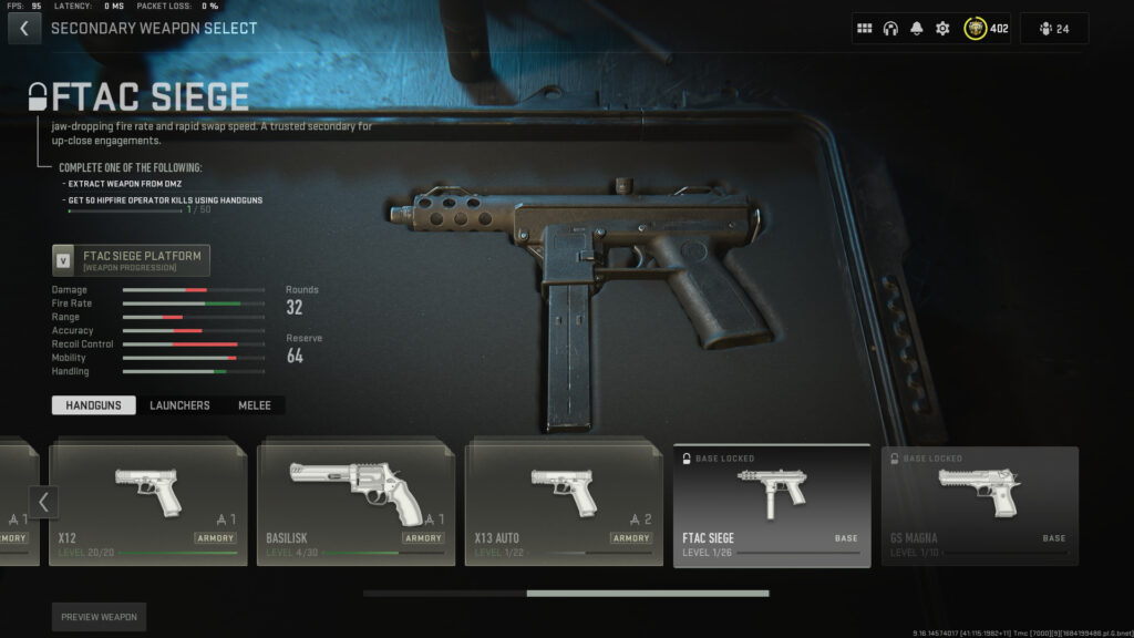 The FTAC Siege is unlocked in MW2 or DMZ.