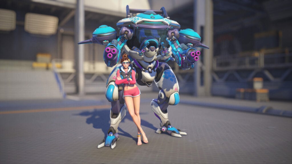 Overwatch 2 D.Va Waveracer skin