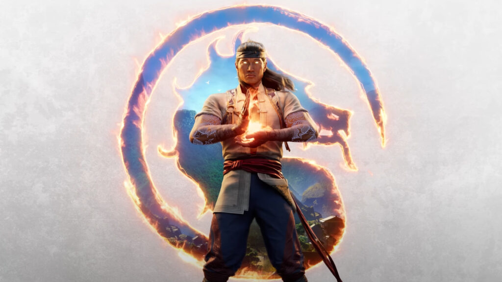 Mortal Kombat 1 key art featuring Liu Kang