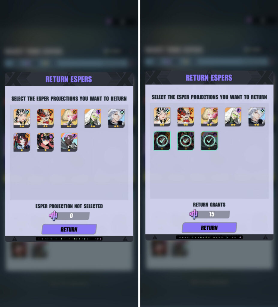 Return your weaker Espers to get Wave Fragments for better ones