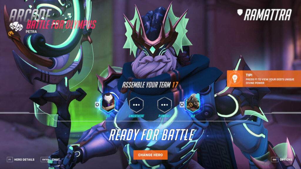 How Battle for Olympus works