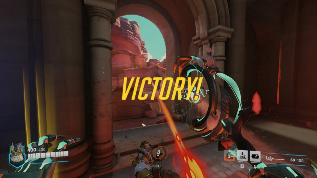 Overwatch 2 Battle for Olympus screenshot