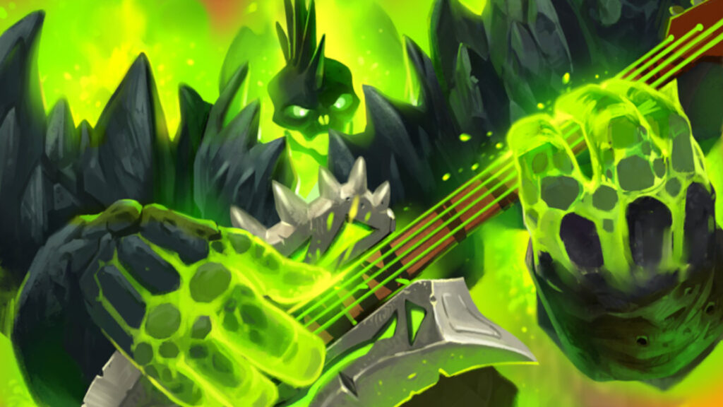 Abyssal Bassist from the Hearthstone Audiopocalypse Mini-Set