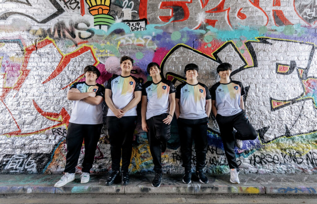 R7 back on the international stage once more - image via Gary Handley/Riot Games