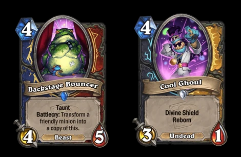 Backstage Bouncer and Cool Ghoul