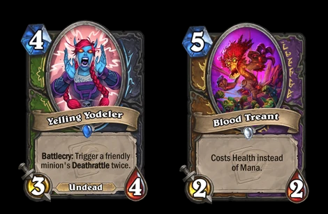 Yelling Yodeler and Blood Treant