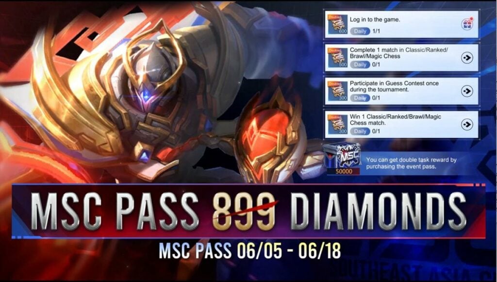 Sentinel Atlas Skin in MLBB