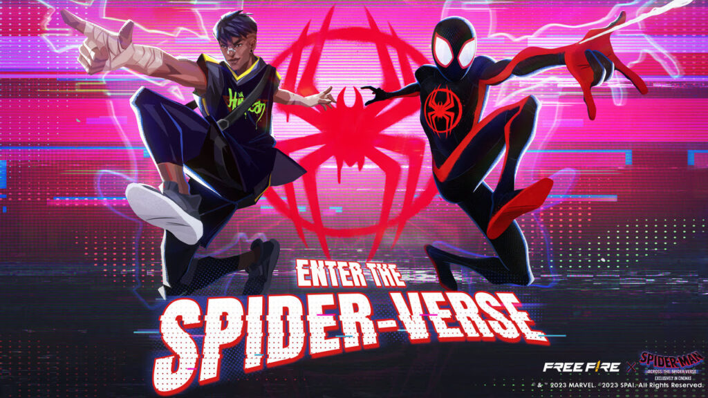 Free Fire x Spider-Man: Across the Spider-Verse to bring a new mode, themed collectibles, and more for players