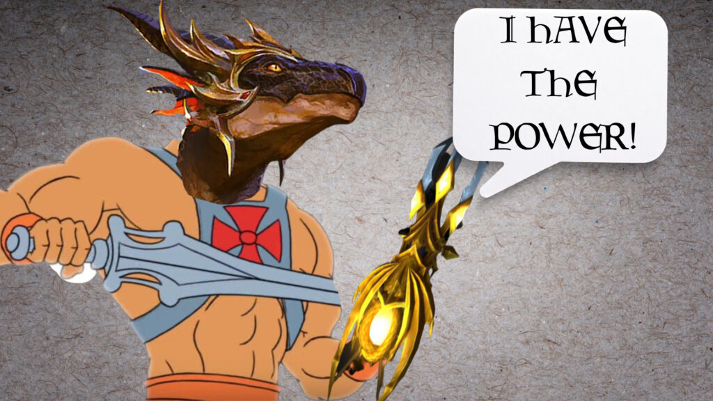 Someone has already crafted the Legendary Evoker weapon in Dragonflight