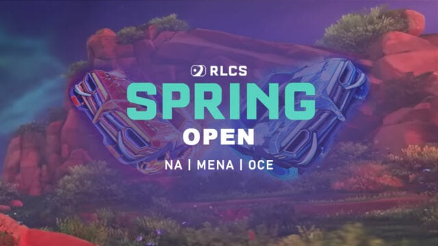 RLCS Spring Open schedule and live results for NA, MENA, and OCE