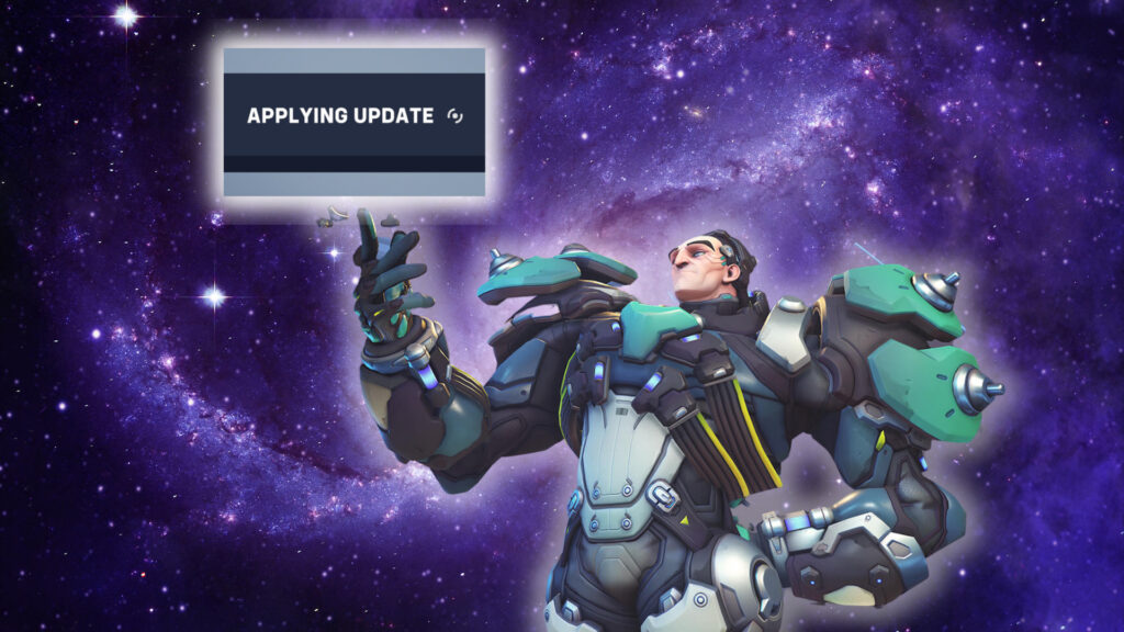 The Overwatch ‘Applying Update’ bug is getting players banned from Competitive