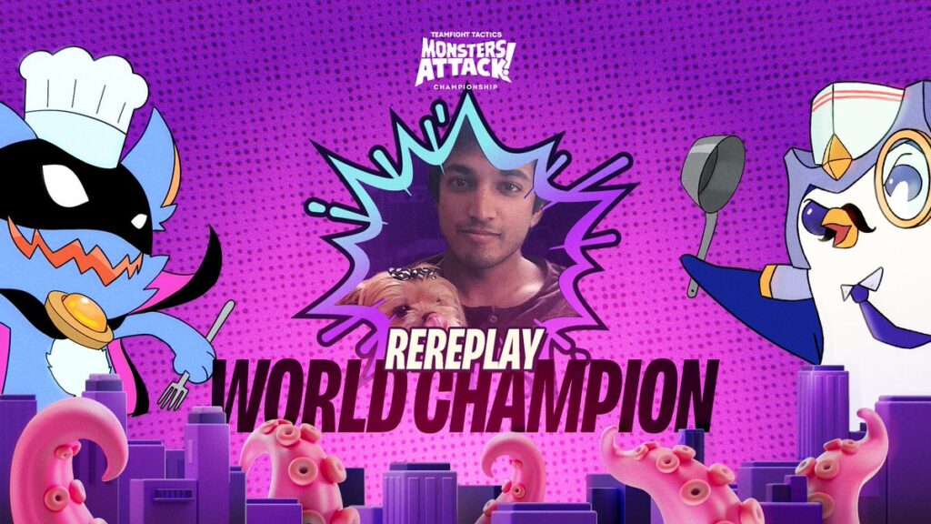 Rereplay is the TFT Monsters Attack! World Champion!