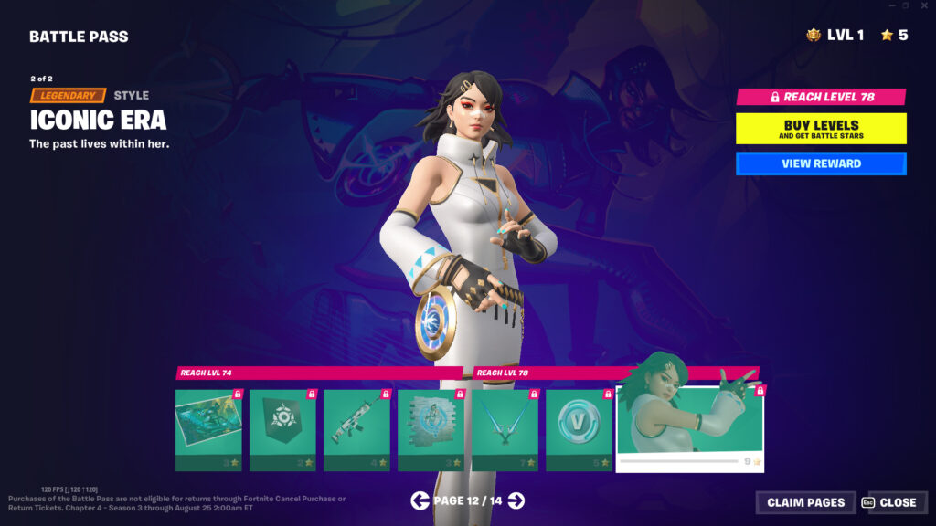 Fortnite Chapter 4 Season 3 Battle Pass: Era Alt 1