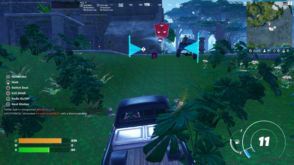 Autobot tokens locations in Fortnite 1