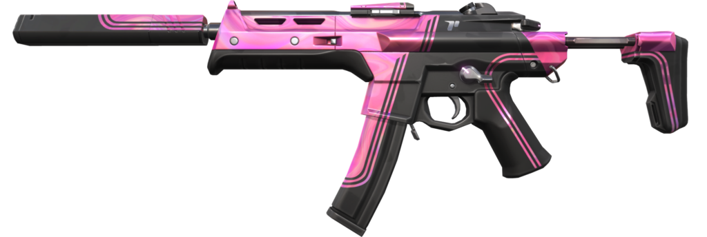 The Blush Spectre from the VALORANT Episode 7 Act 1 Battlepass.