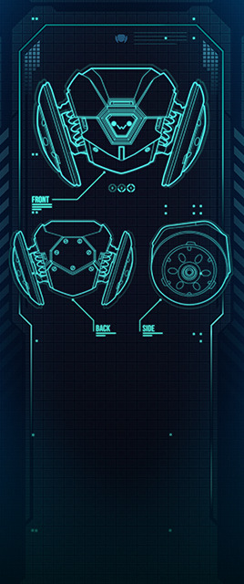 The Boom Bot Schema Player Card.