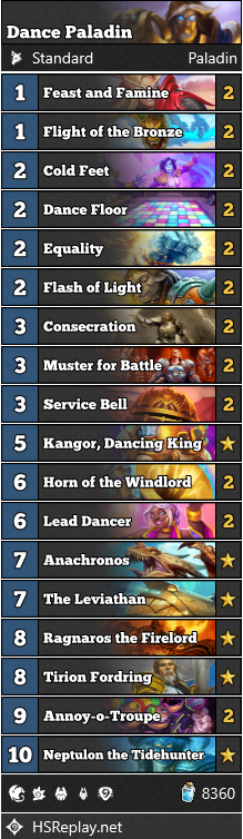 Paladin deck
