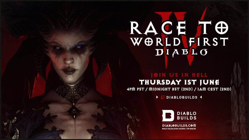 Diablo 4 Race to World First Level 100 event will kick off new game with a bang