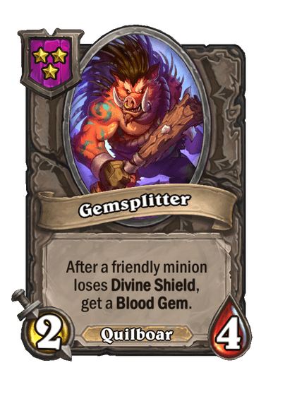 Gemsplitter returns in Hearthstone Battlegrounds Patch 26.6