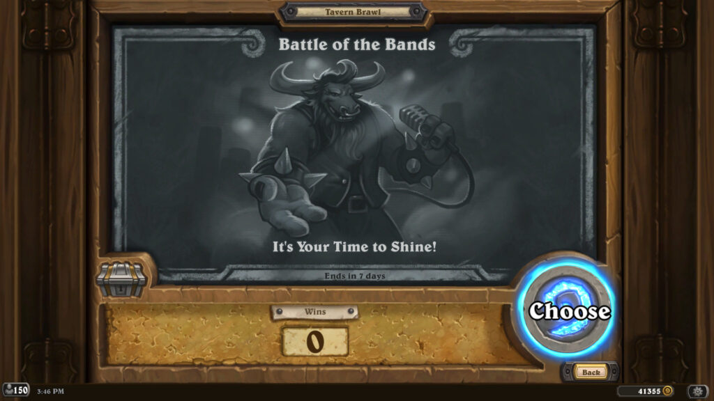 New Hearthstone Tavern Brawl: Battle of the Bands