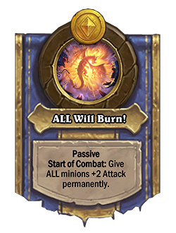 Deathwing Hero Power changed to Start of Combat in Hearthstone Battlegrounds Patch 26.6