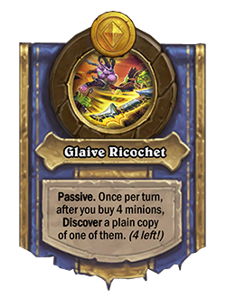 Hearthstone Battlegrounds Patch 26.6 Kurtrus Ashfallen Updated Hero Power favors triples.