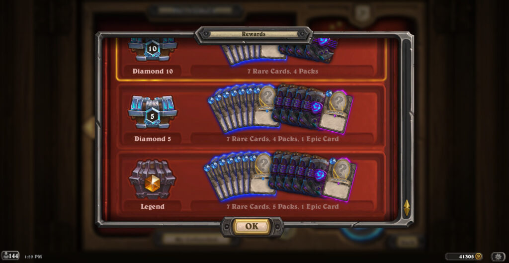 Rewards for ladder - Image via Blizzard