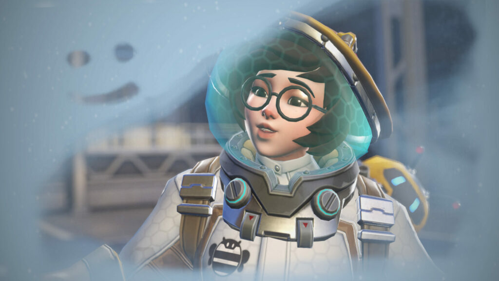 Screenshot of Mei from Overwatch 2