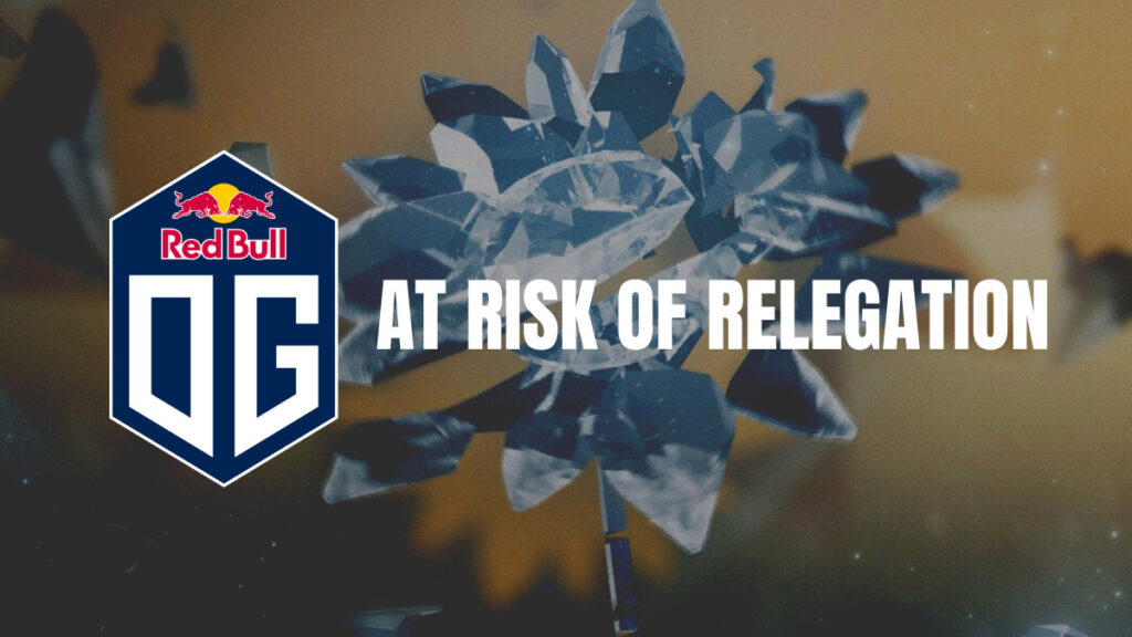 OG to miss Bali Major and at risk of relegation