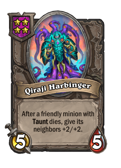 Qiraji Harbinger returns in Hearthstone Battlegrounds Patch 26.6