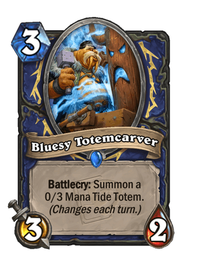 Remixed Totemcarver Hearthstone Mana Tide Totem (Image via Blizzard Entertainment)