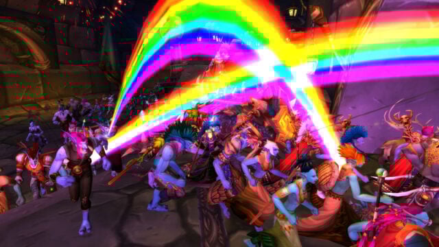 Running of the Trolls event celebrates Pride Month in World of Warcraft