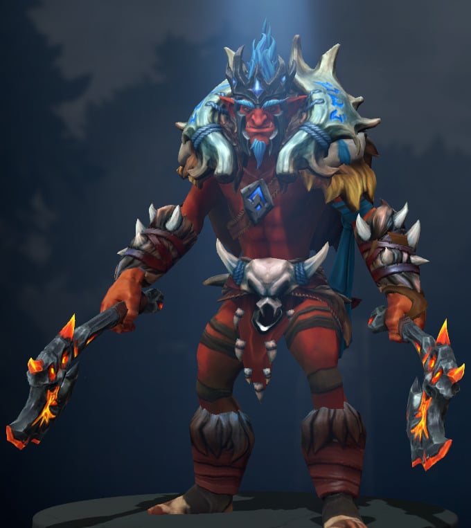 Troll Warlord's set in the Dota Plus Summer 2023 update 