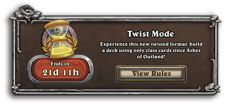 Hearthstone Twist game mode