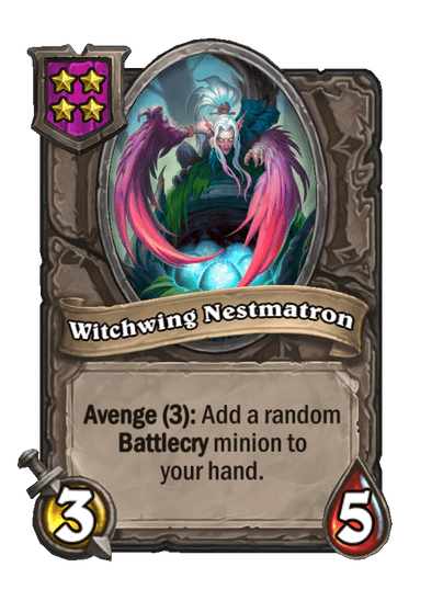 Witchwing Nestmatron returns in Hearthstone Battlegrounds Patch 26.6