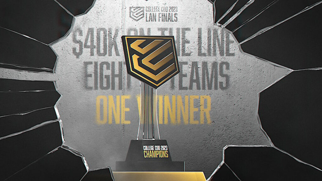 College CoD LAN Championship 2023: Teams, format, prize, stream