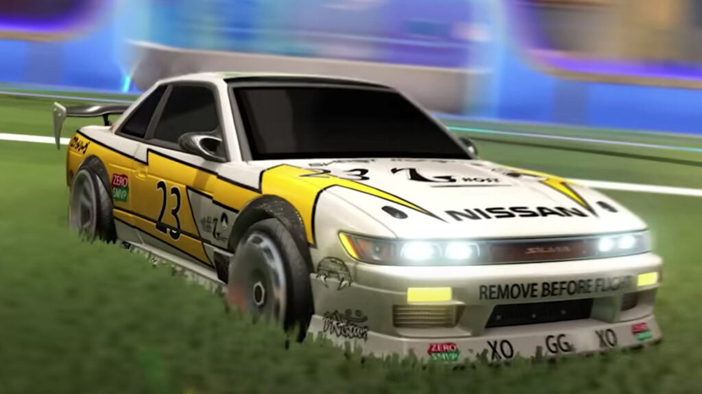Nissan Silvia in Rocket League Season 11 (Image via esports.gg)