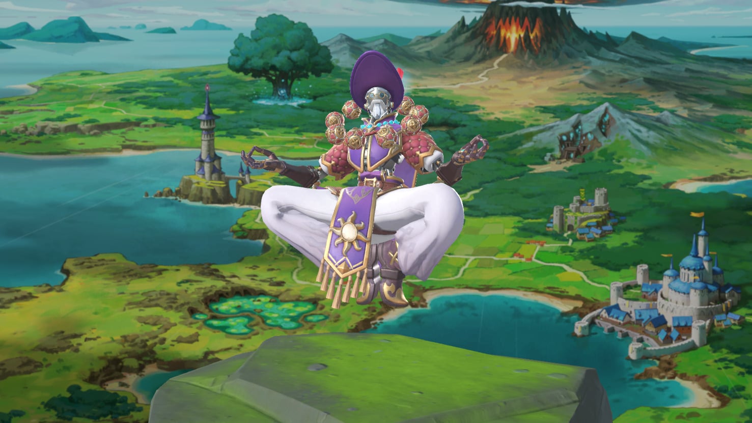 Legendary Royal Astronome Zenyatta skin (Image via Blizzard Entertainment)