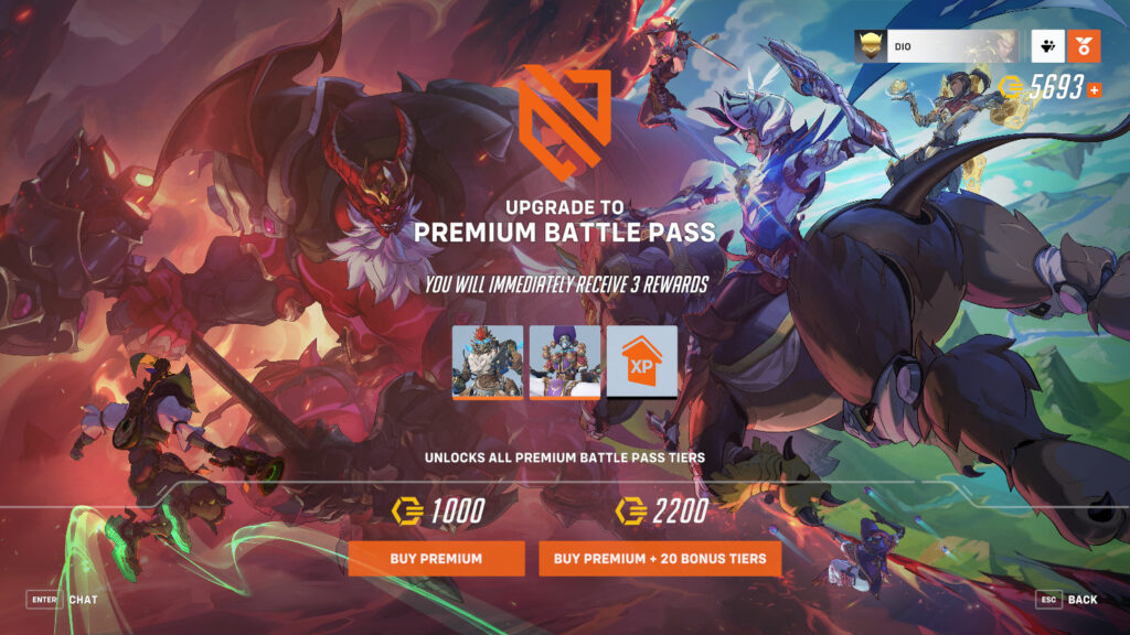 Overwatch 2 Season 5 Battle Pass cost (Image via Blizzard Entertainment)