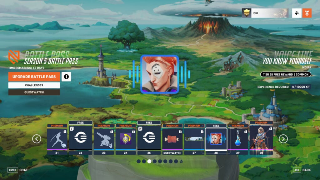 Overwatch 2 Season 5 free Battle Pass items (Image via Blizzard Entertainment)