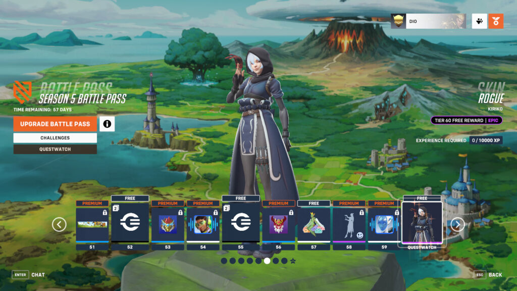 Kiriko as a rogue (Image via Blizzard Entertainment)