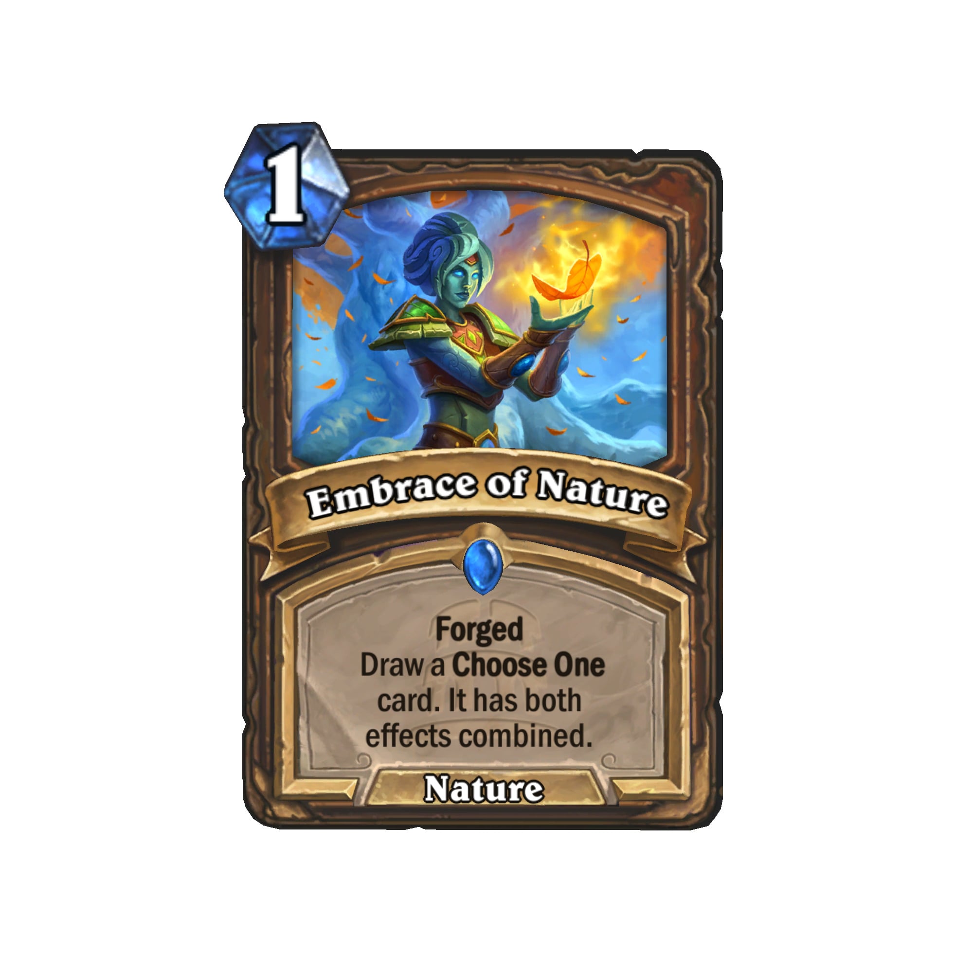 Embrace of Nature Forged (Image via Blizzard Entertainment)