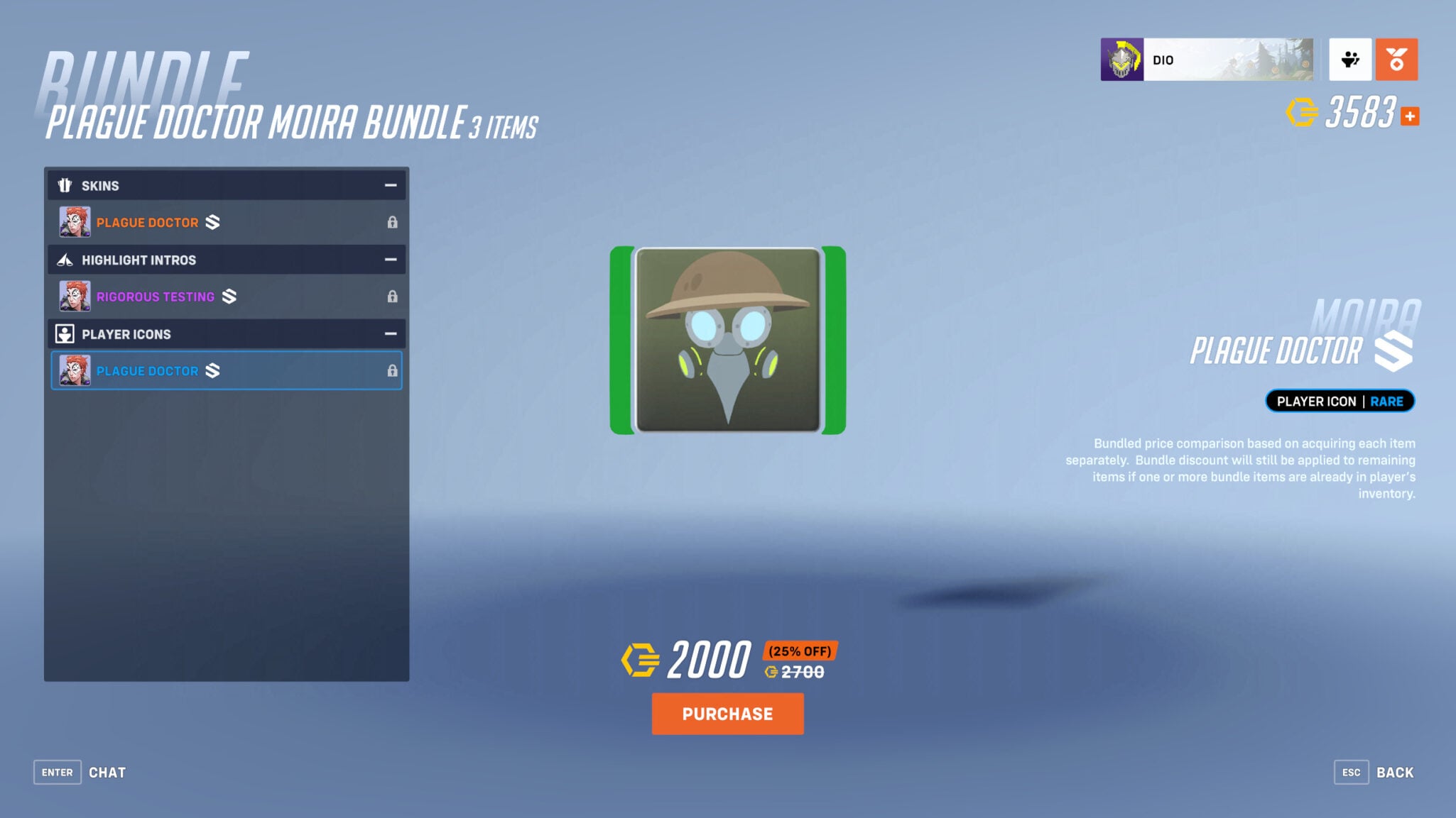 Plague Doctor player icon