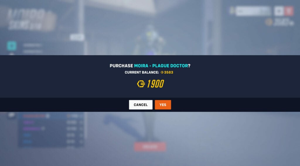 Purchasing the skin