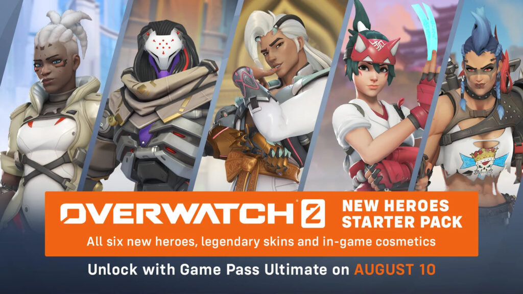 Overwatch 2 Heroes coming to Xbox Game Pass Ultimate Perks
